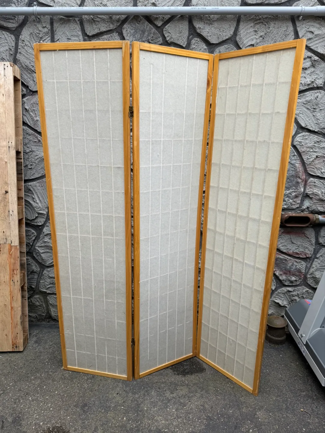 Three Panel Room Divider Screen thumbnail