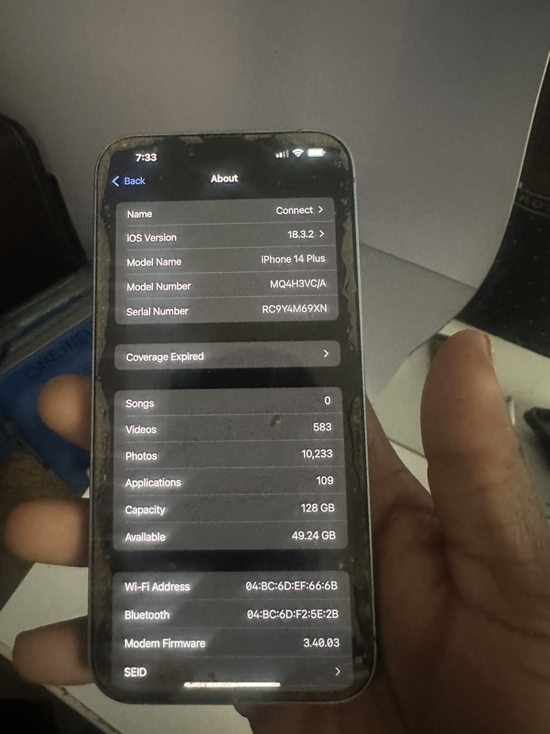 iPhone 14 Plus 128 GB - Used - photo 2