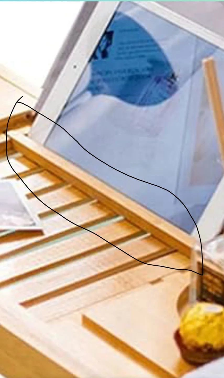 MOVING SALE - BIOSLIVING Bamboo Bathtub Caddy - no delivery image indicator(6)