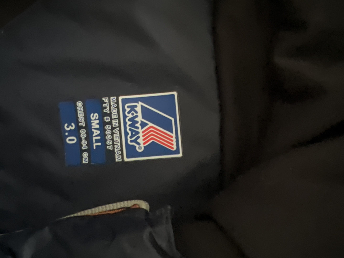 K-Way Men's Size Small Jacket - photo 2