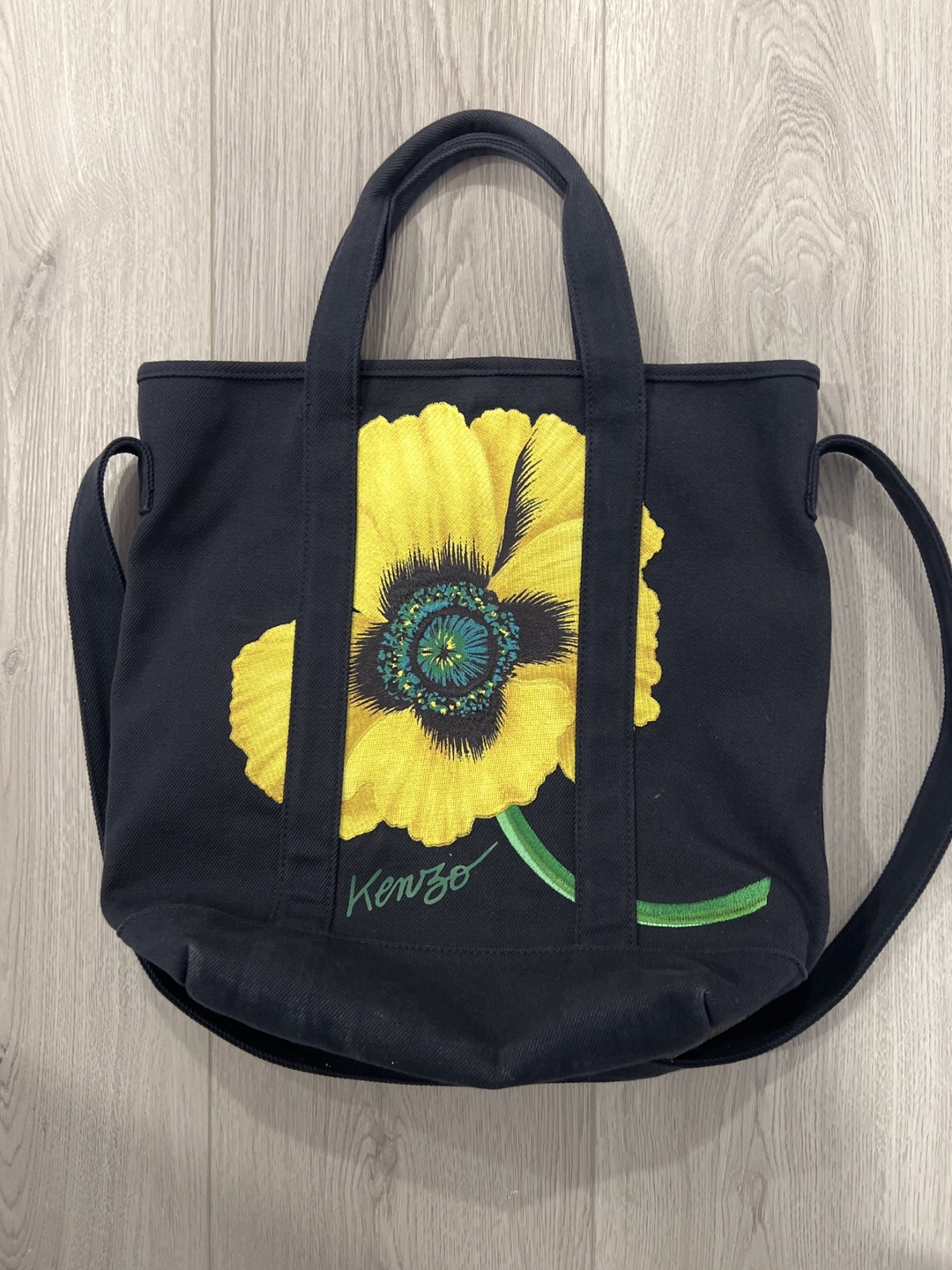 Kenzo Poppy Tote Bag