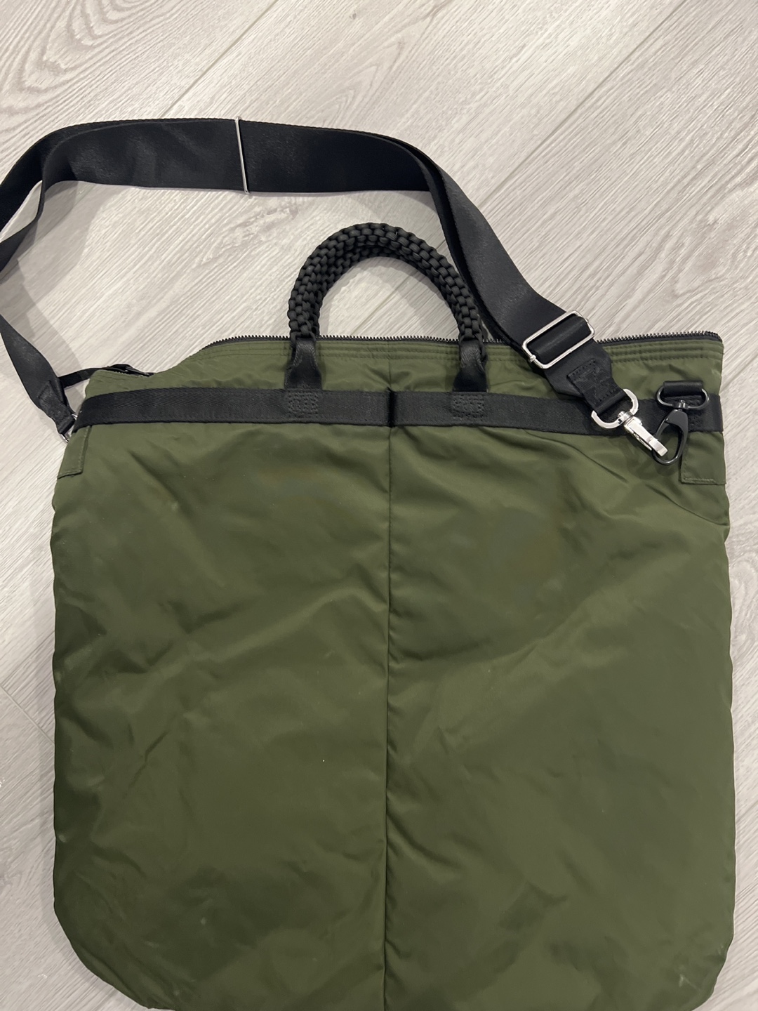 Maharishi Olive Green Tote Bag - photo 3