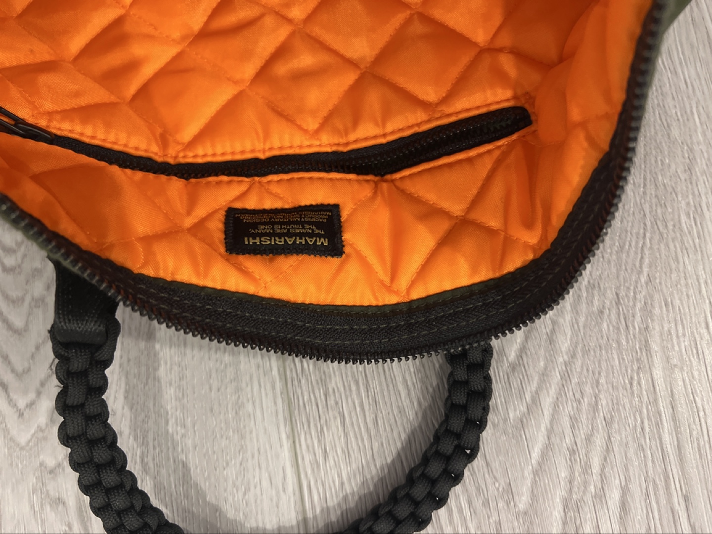 Maharishi Olive Green Tote Bag - photo 4