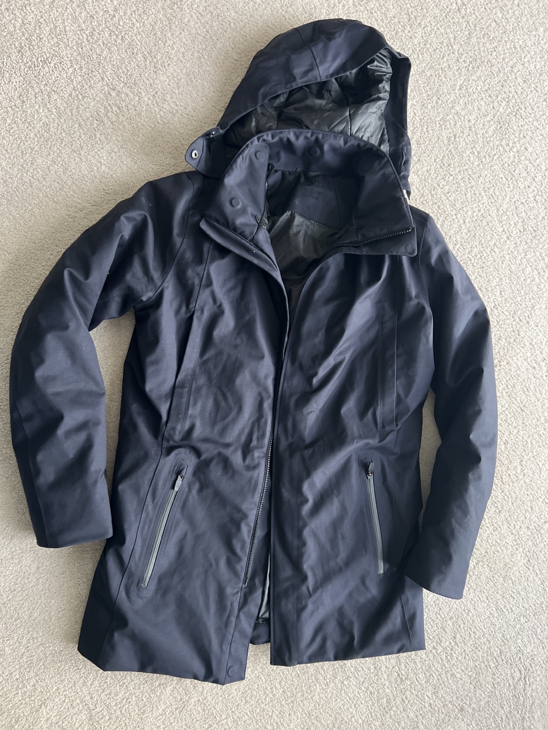 Men's JBR Technology Tailoring Down Parka Size Small
