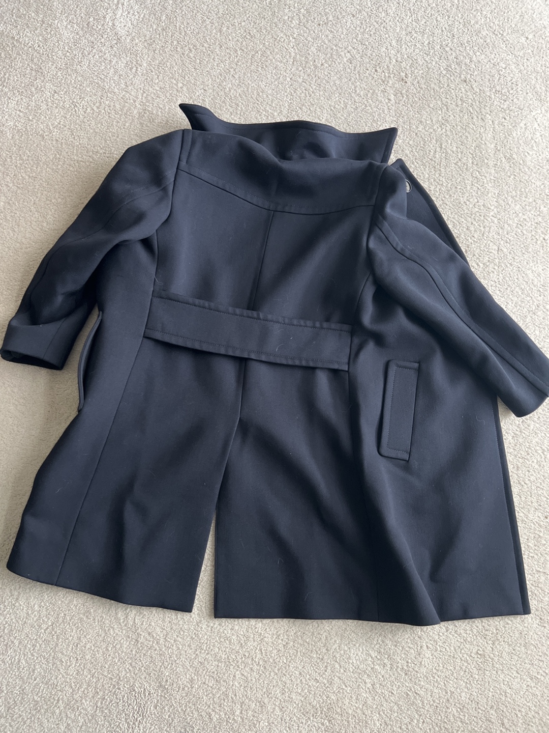 Prada men's Navy Blue Peacoat - photo 3
