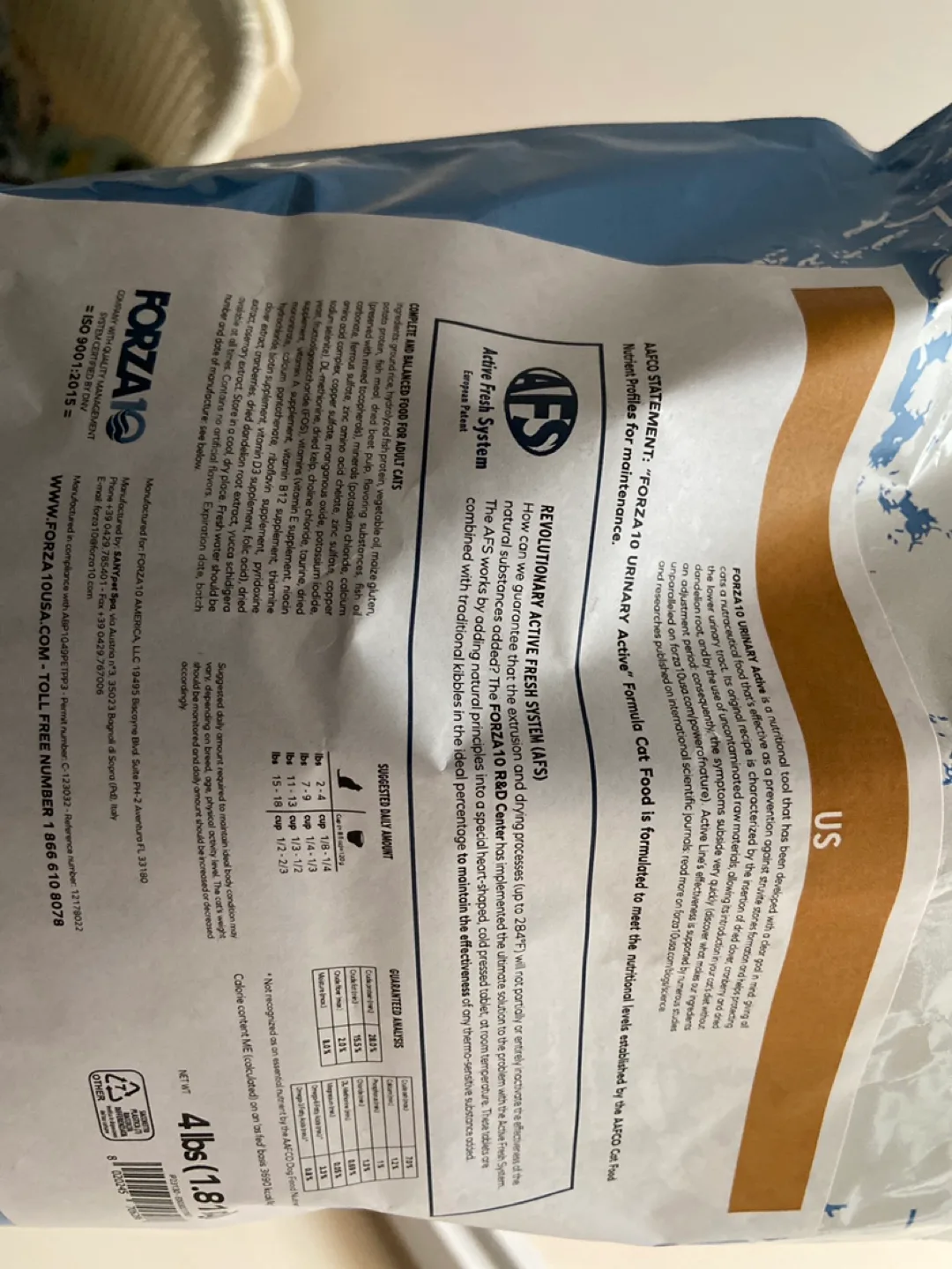 Forza10 Urinary Active Cat Food image indicator(2)