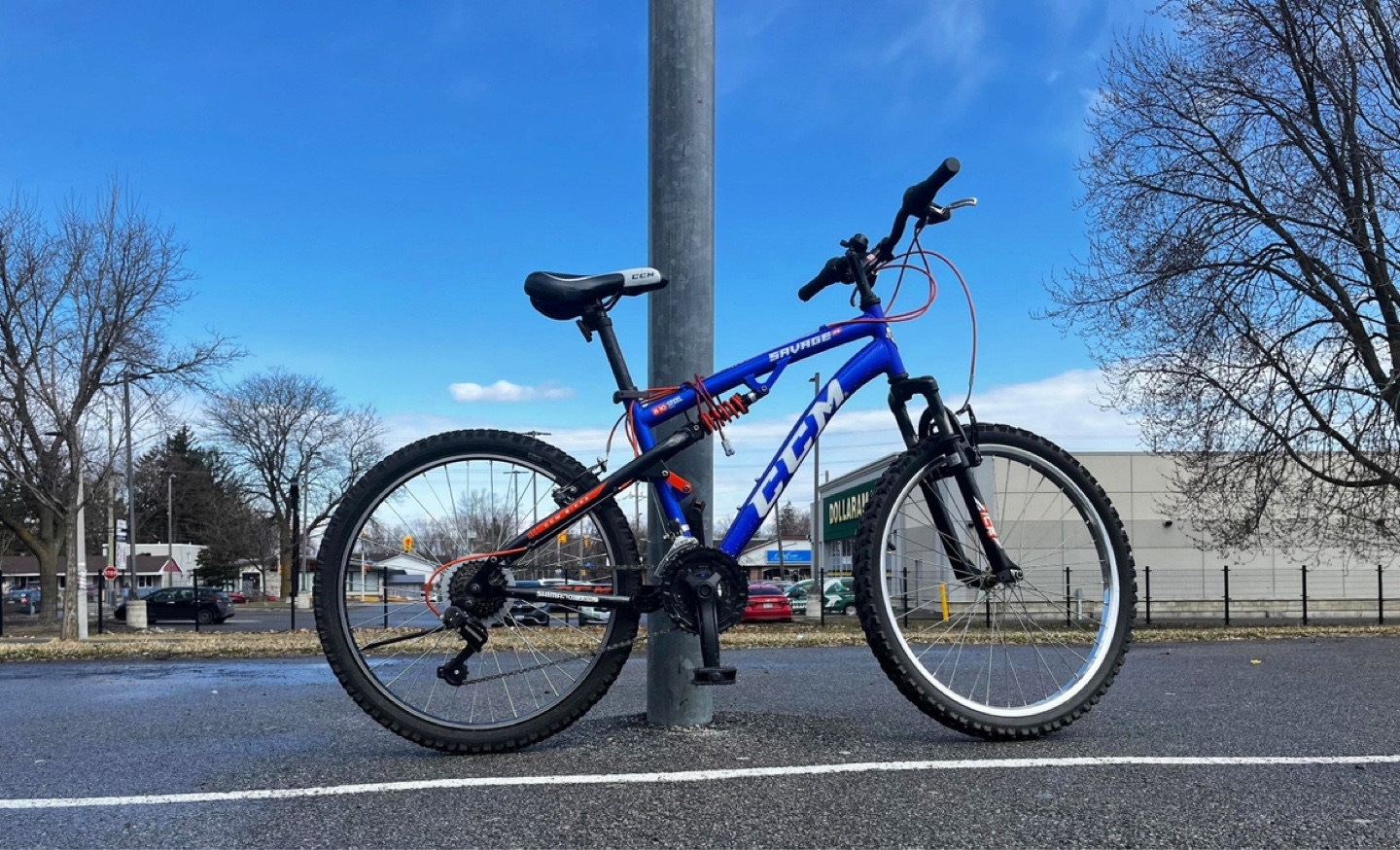 CCM Savage Mountain Bike for just $149 – in like new condition!