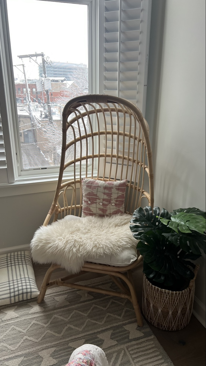 World Market Rattan Papasan Chair - photo 2