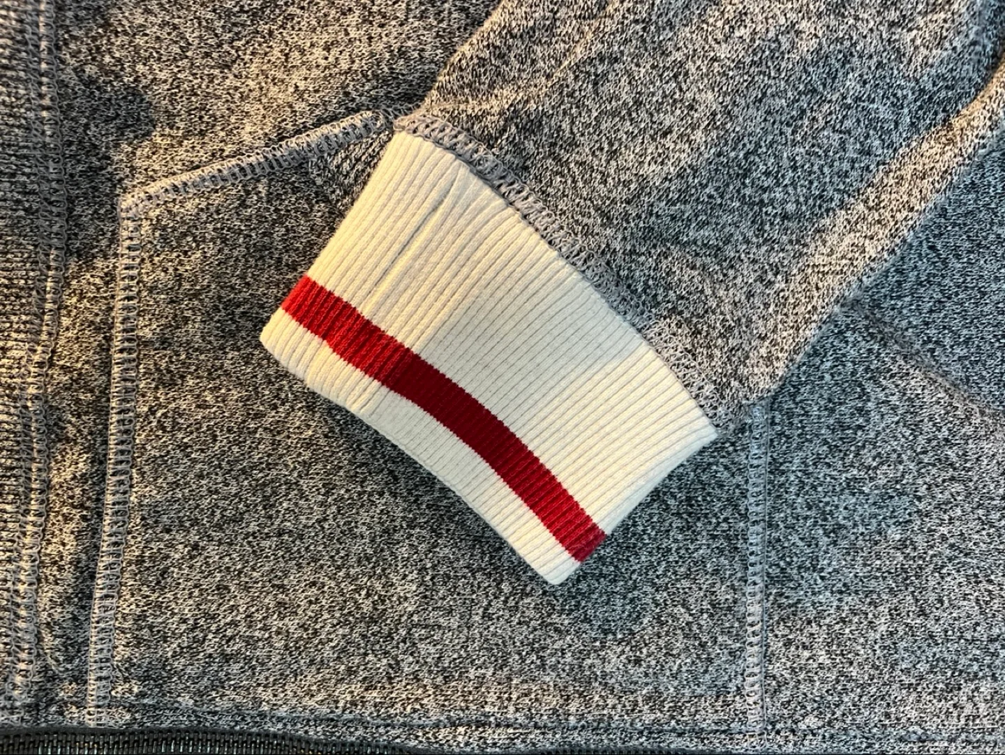 Ladies ROOTS Cabin Grey Zip-Up Hoodie - Size XL image indicator(3)