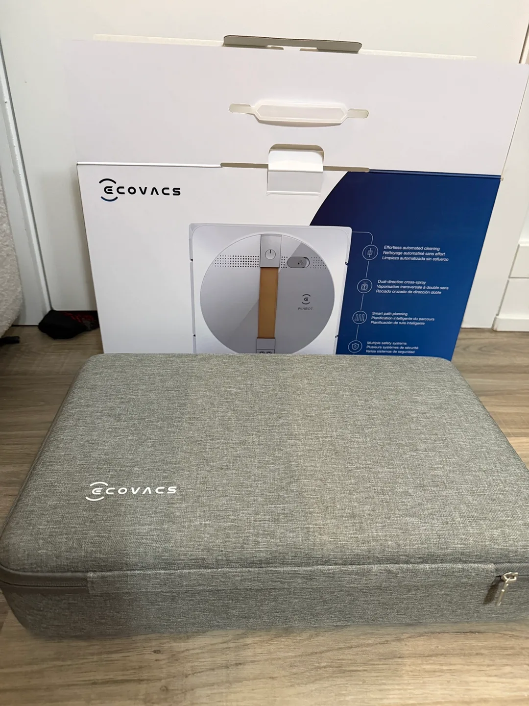 Ecovacs Winbot W1 Pro Window Cleaning Robot - Brand New in Box thumbnail