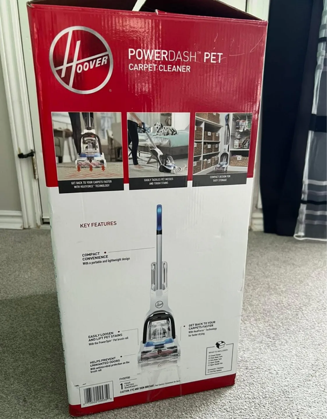 Hoover PowerDash Pet Compact Carpet Cleaner image indicator(7)
