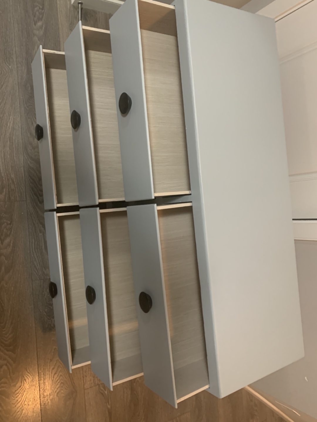 Six-Drawer Dresser - Light Grey - photo 5