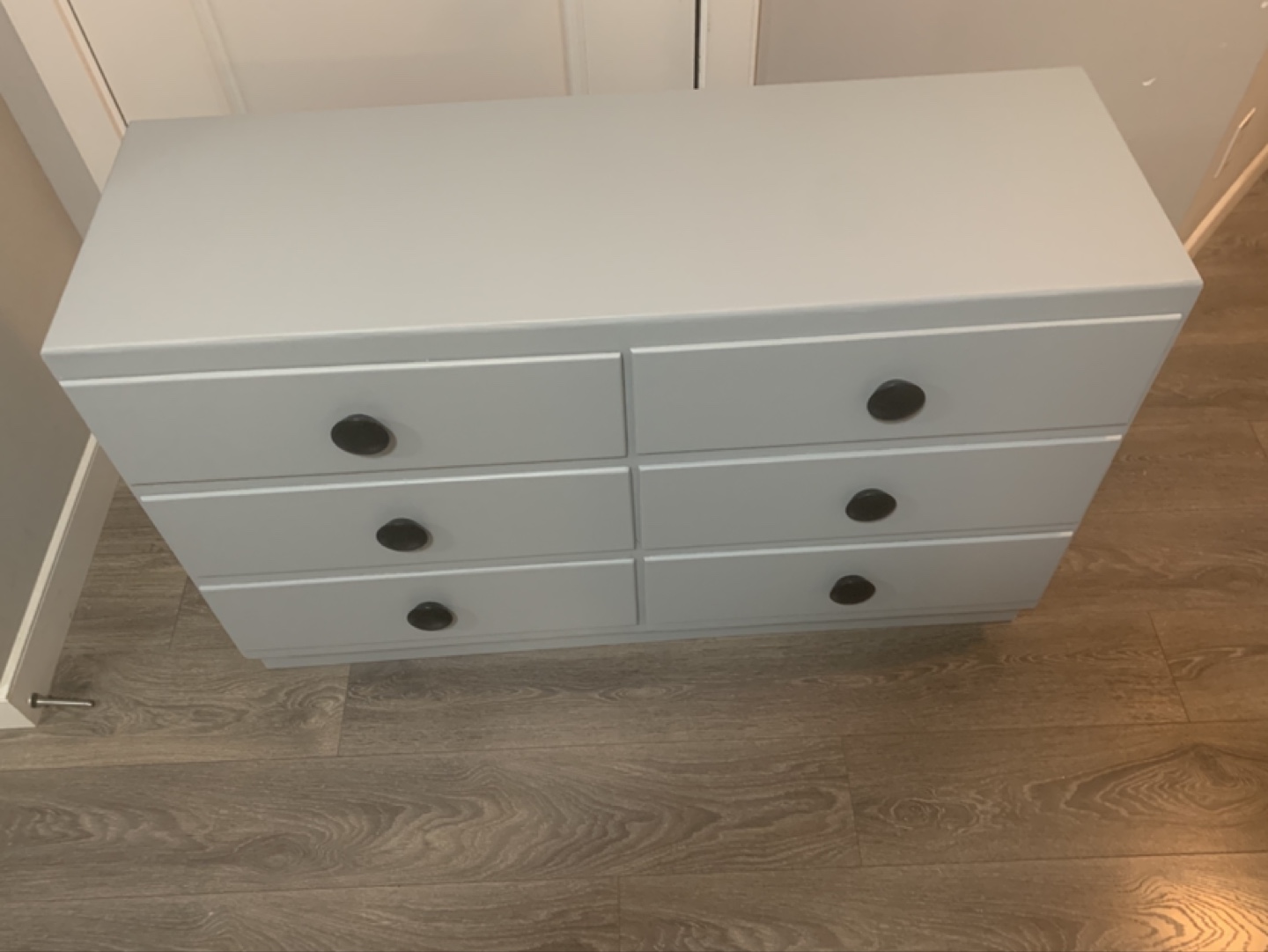 Six-Drawer Dresser - Light Grey - photo 2