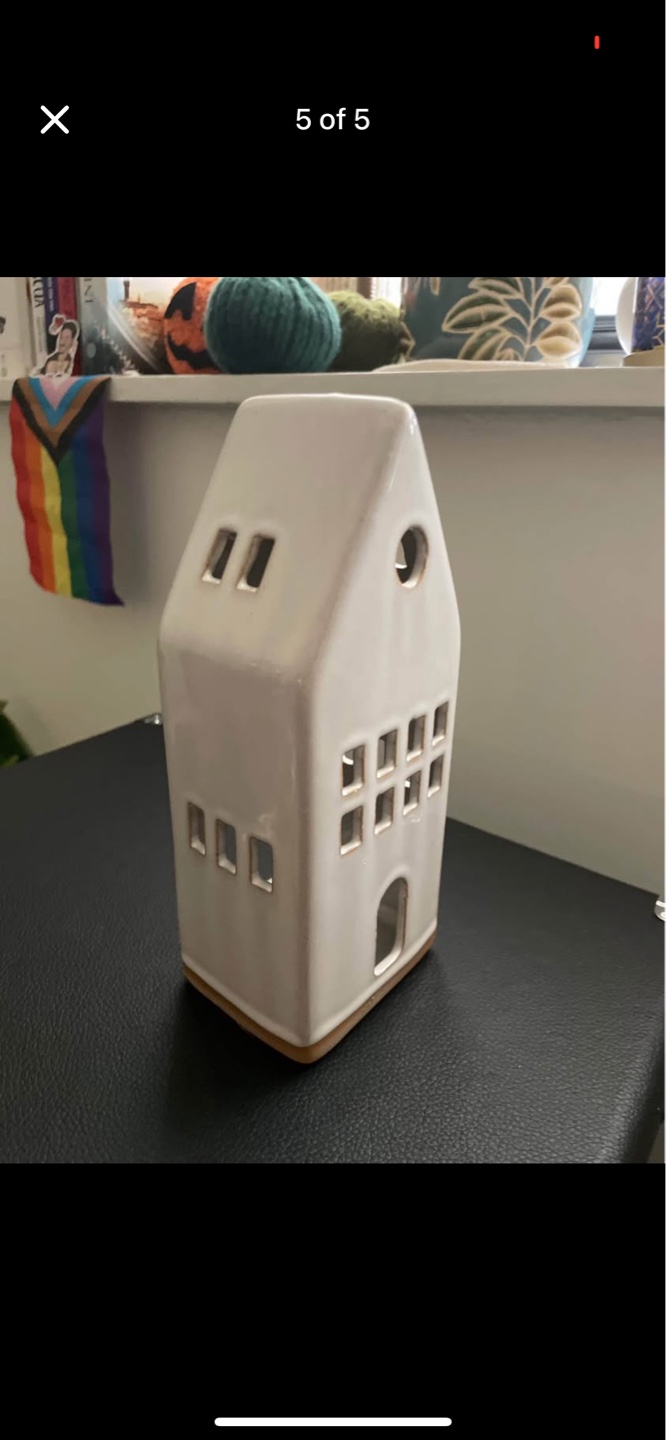 Ceramic House Candle Holder - photo 4