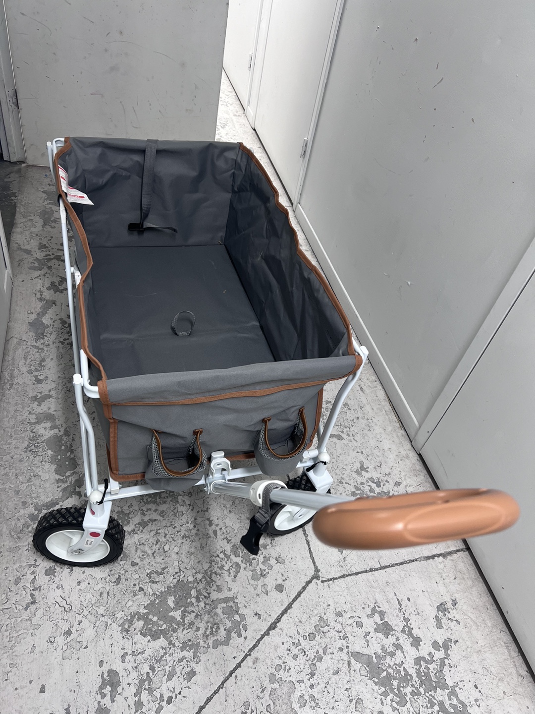 Folding wagon cart