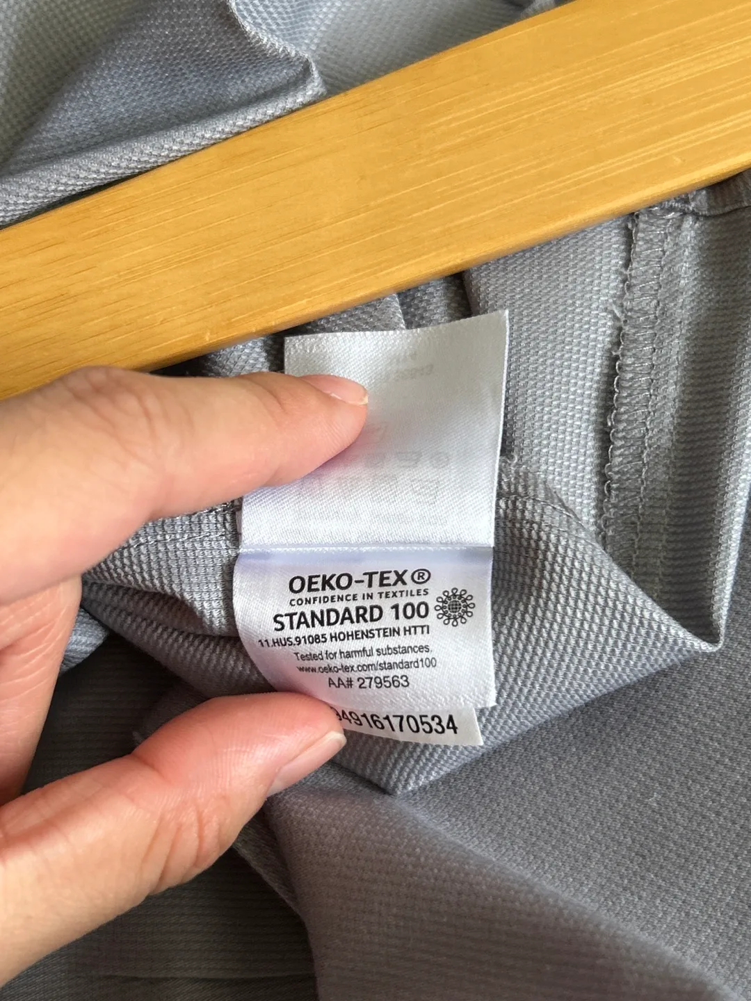 Men's Van Heusen Grey Dress Shirt- Worn Once image indicator(5)