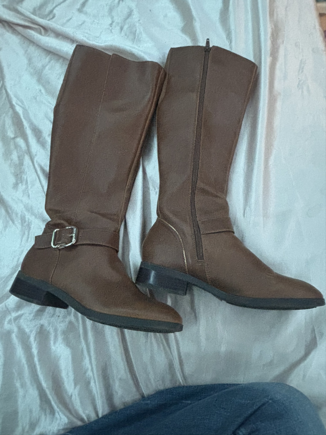 Brown Also Leather High Boots
