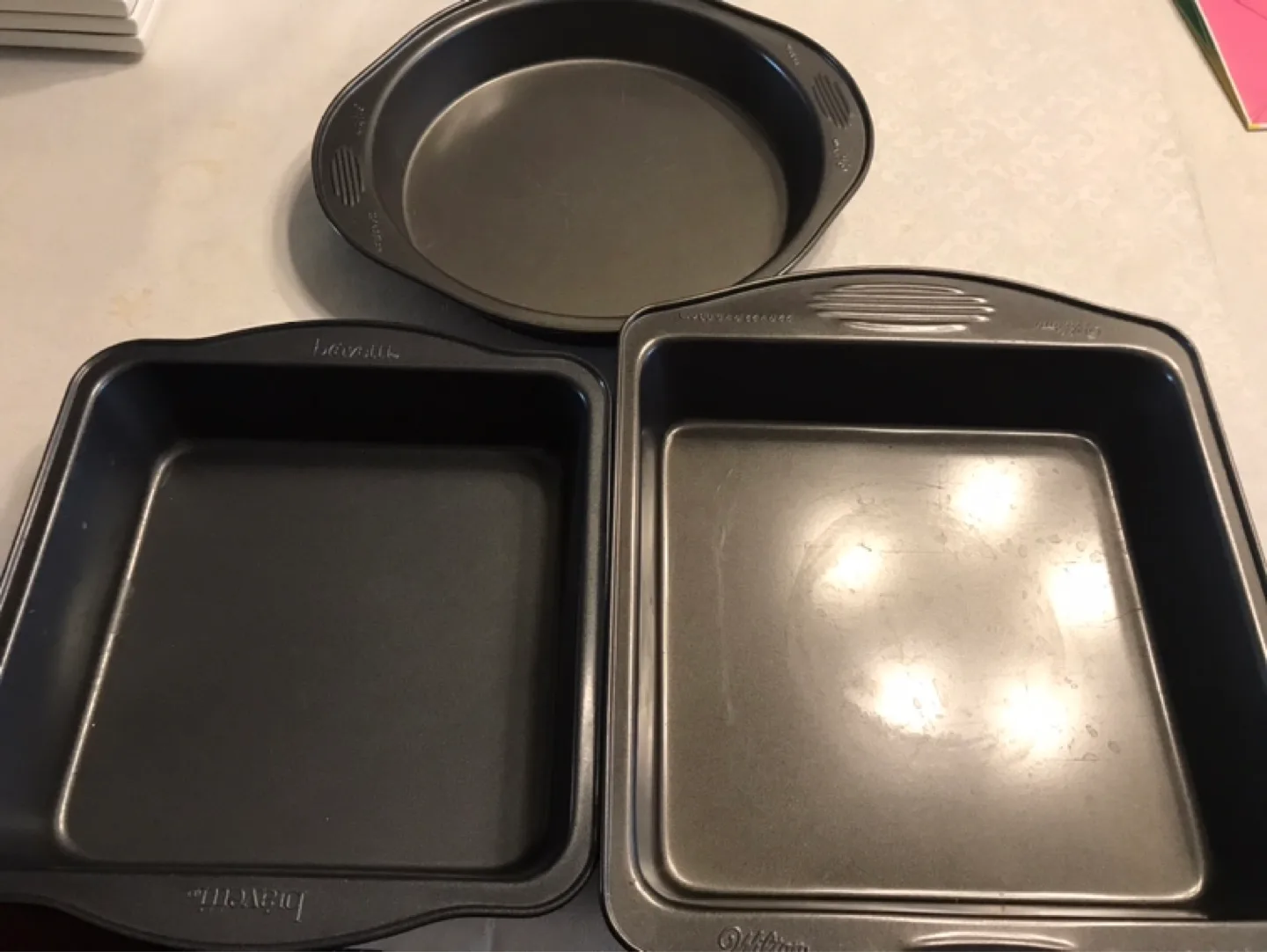 Three Baking Pans
