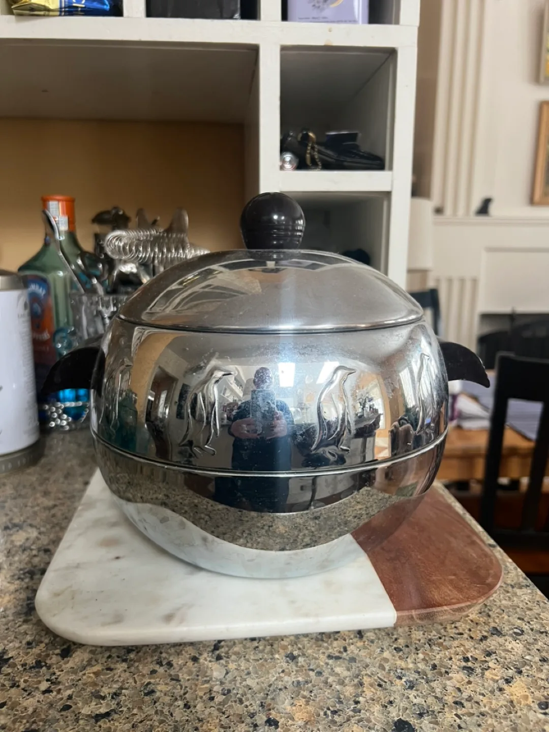 Vintage West Bend Penguin Hot & Cold Server image indicator(4)