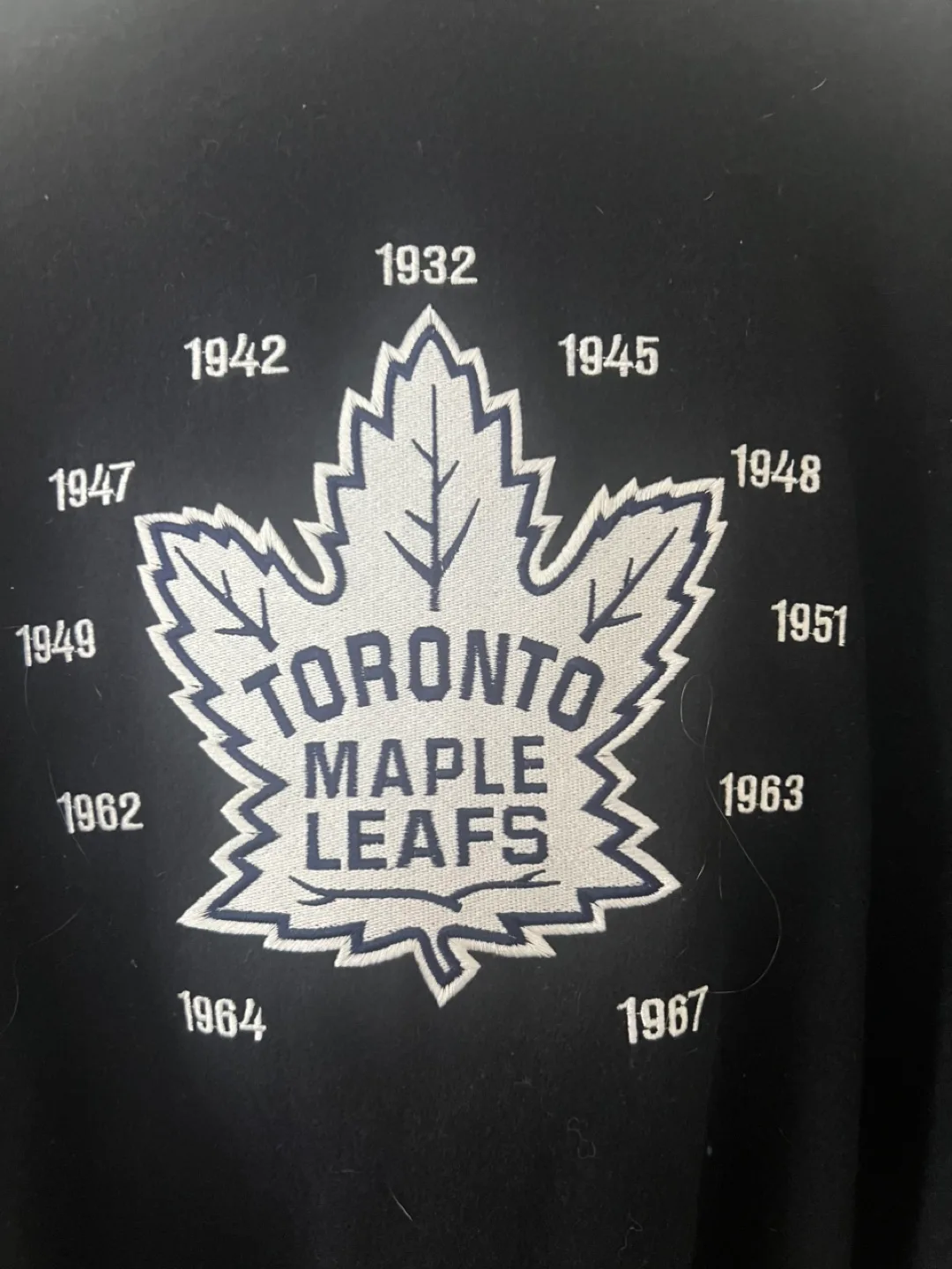 Vintage Toronto Maple Leafs Varsity Jacket image indicator(2)