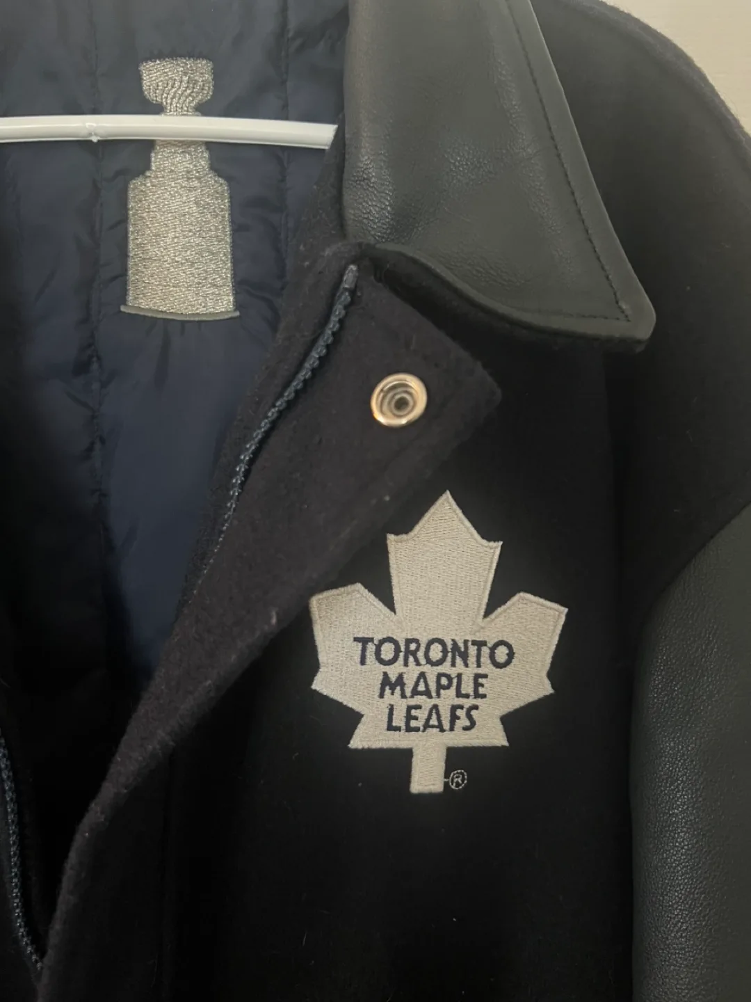 Vintage Toronto Maple Leafs Varsity Jacket image indicator(5)