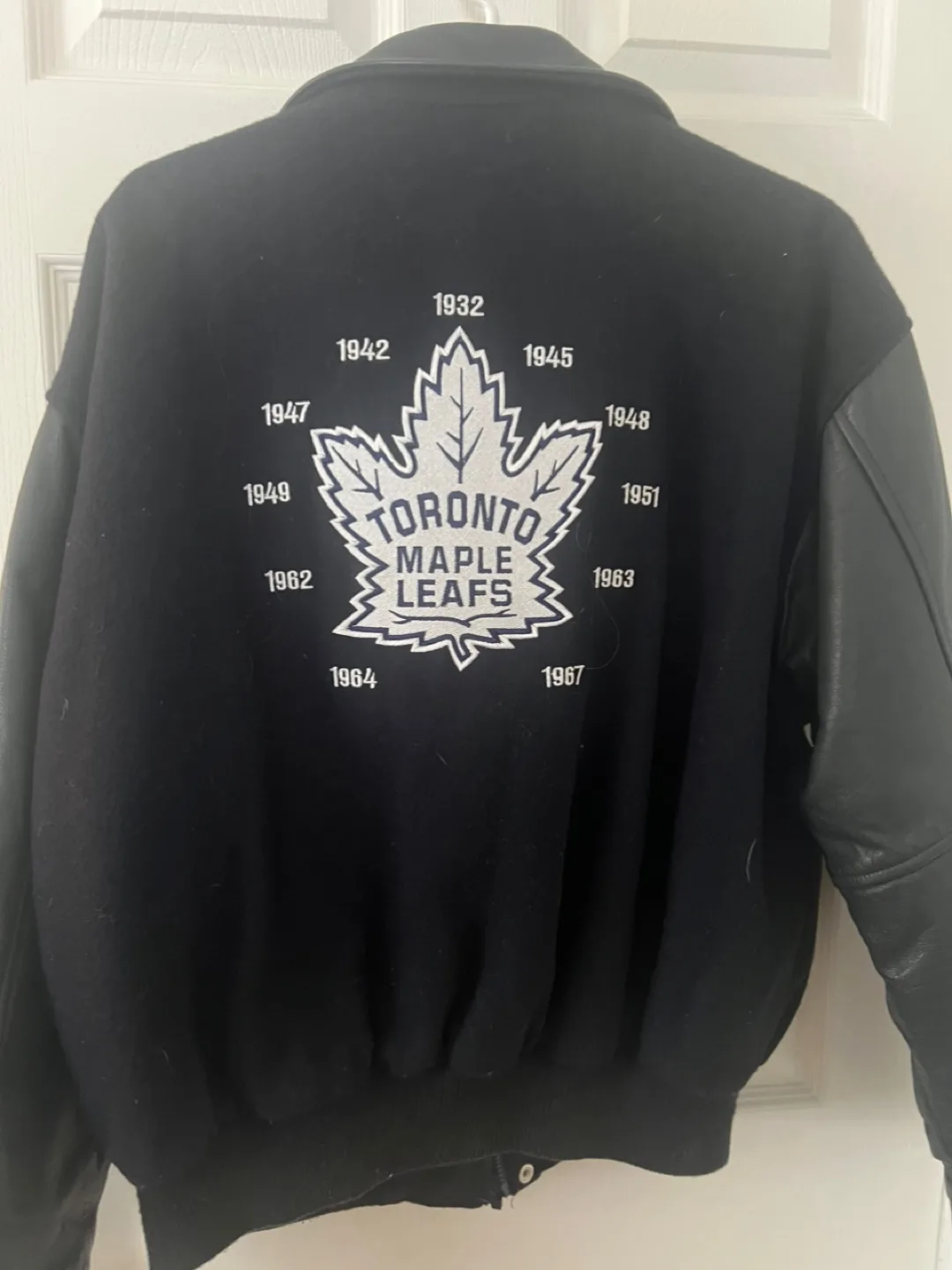 Vintage Toronto Maple Leafs Varsity Jacket image indicator(3)