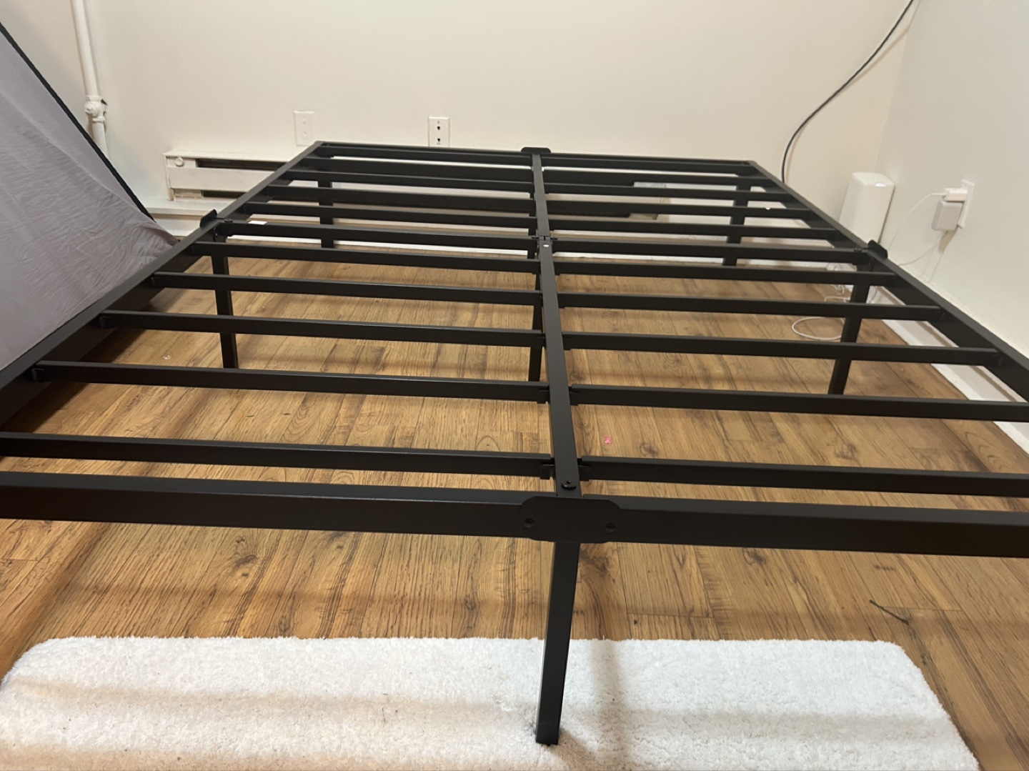 Double Size Mattress and Metal Frame Set - photo 5