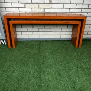 Pair of Wooden Nesting Tables