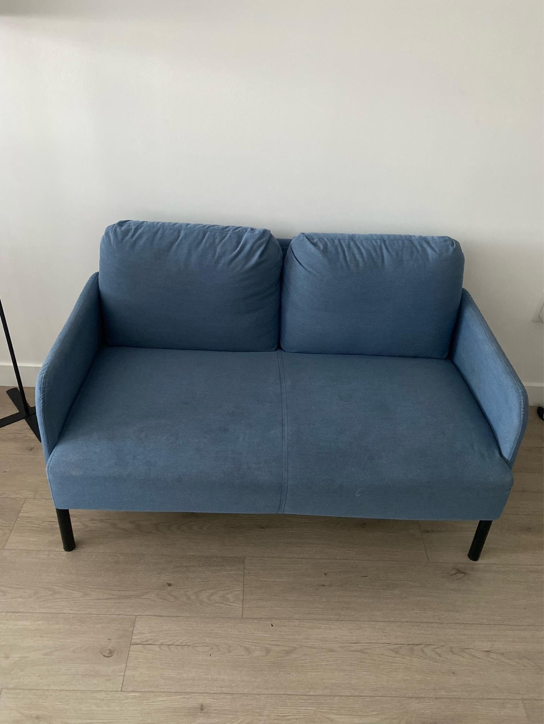 IKEA Glostad- Blue Love seat Sofa - photo 4