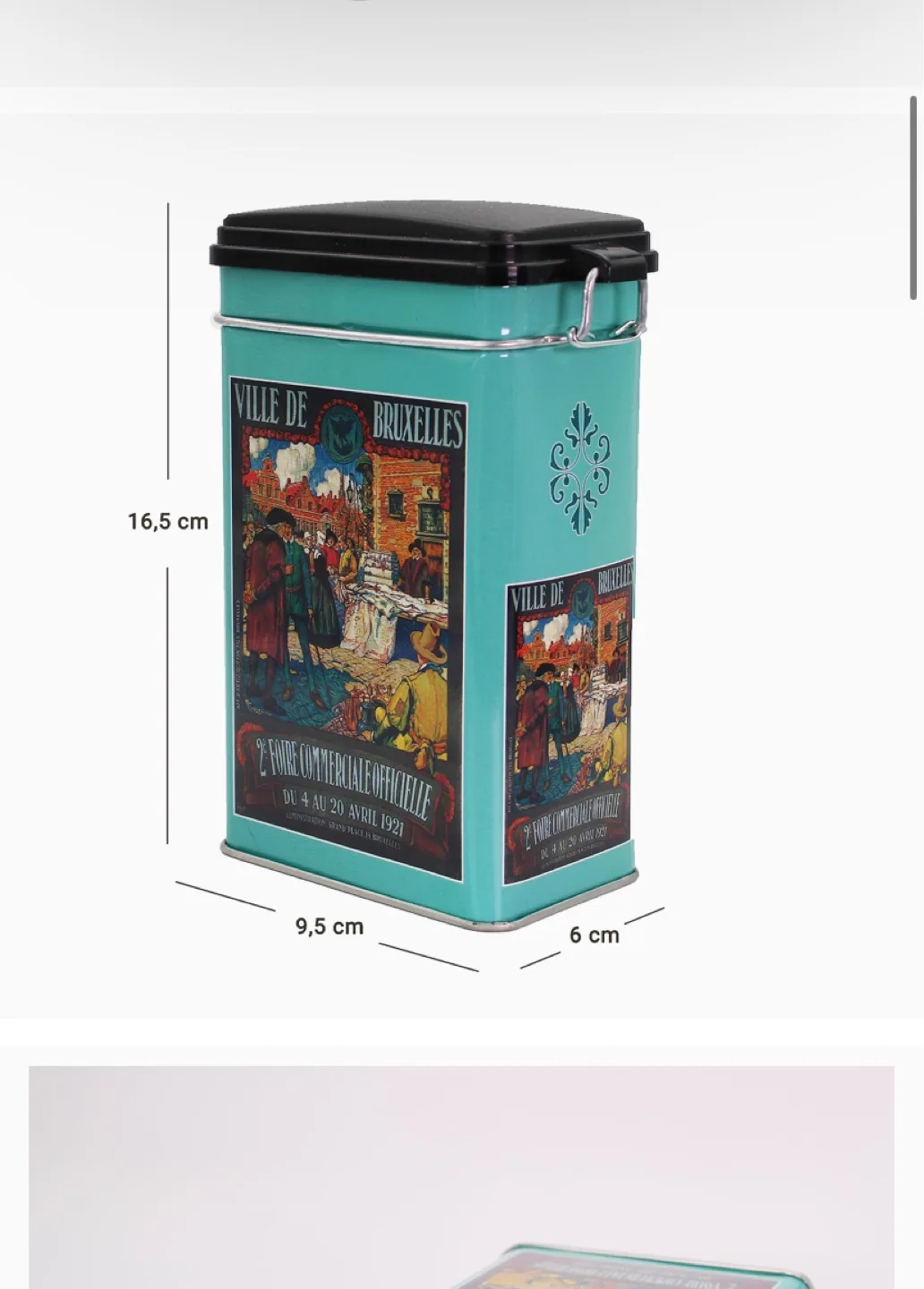 Vintage-style Metal Coffee/Storage tins  (Set of 2) image indicator(4)