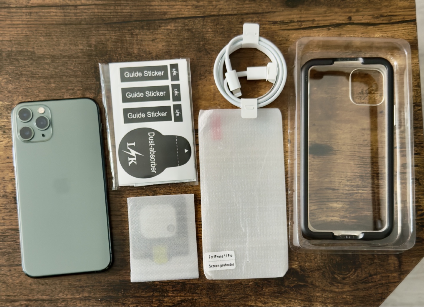 iPhone 11 Pro 64gb- Green - Like New with Accessories - photo 3