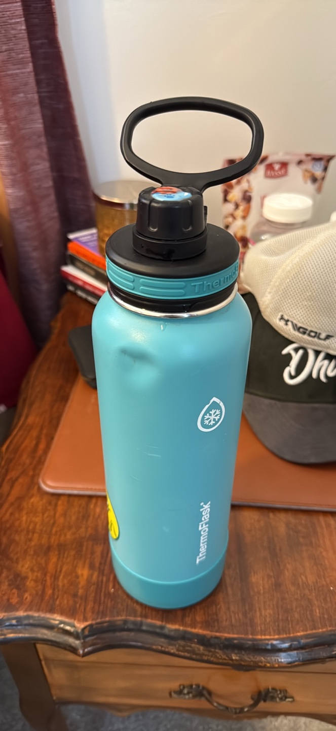Thermos Flask 1.2L / 40 oz Water Bottle - Teal - photo 2