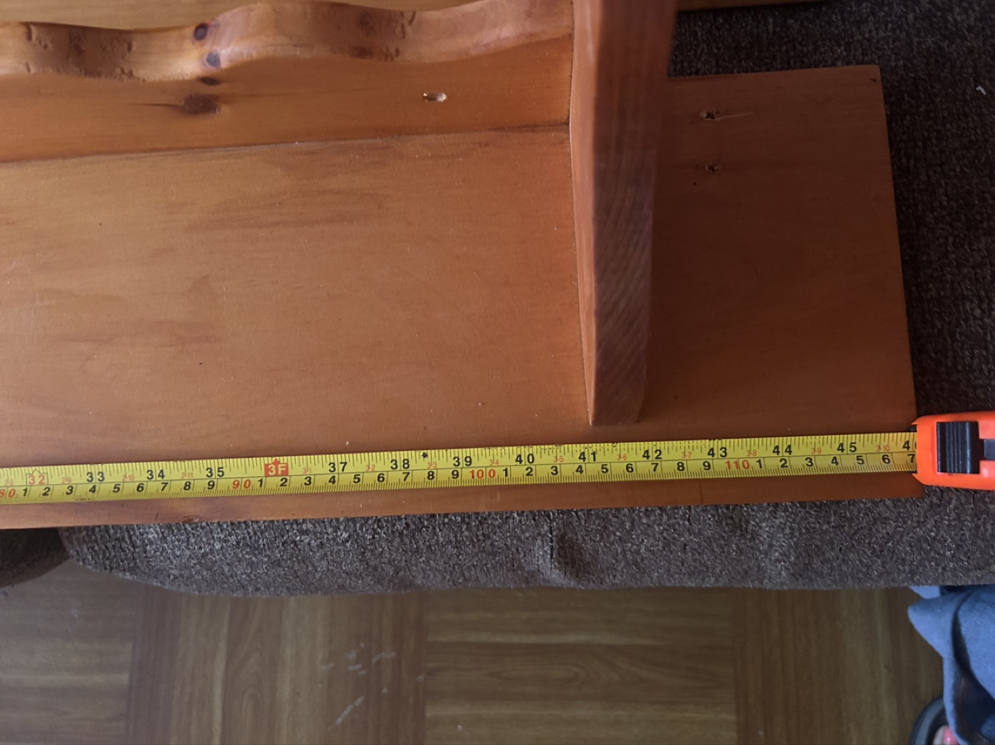Pair of Wooden Shelves - photo 2