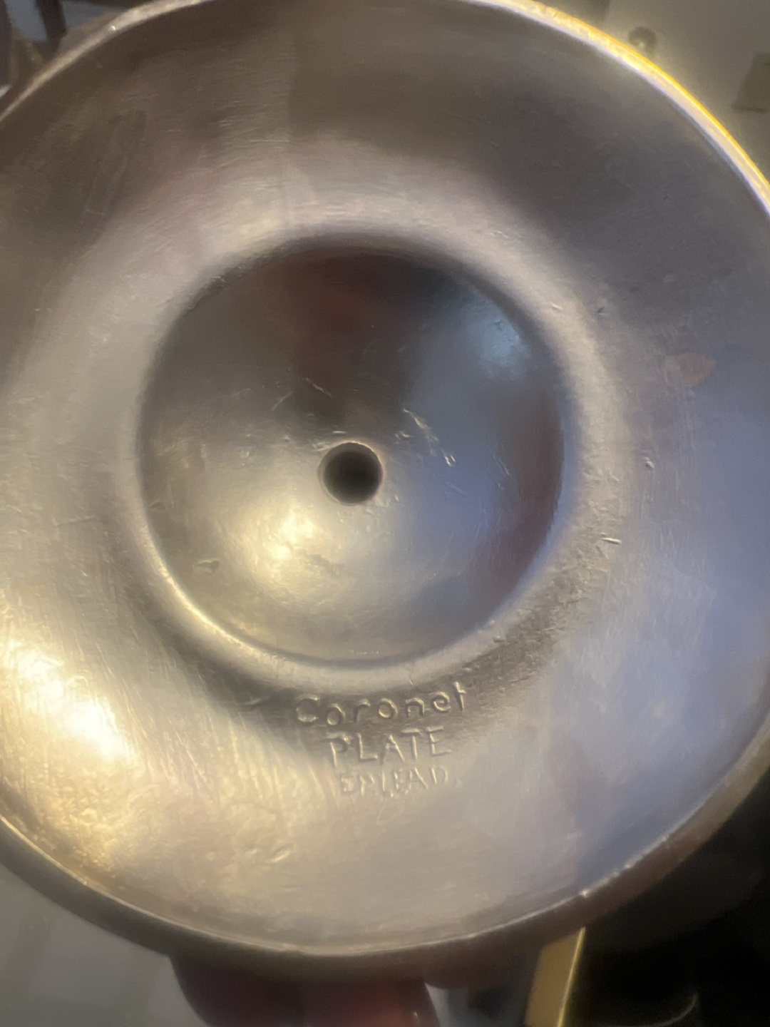 Vintage Coronet Plate Silver Candle Holders - photo 3