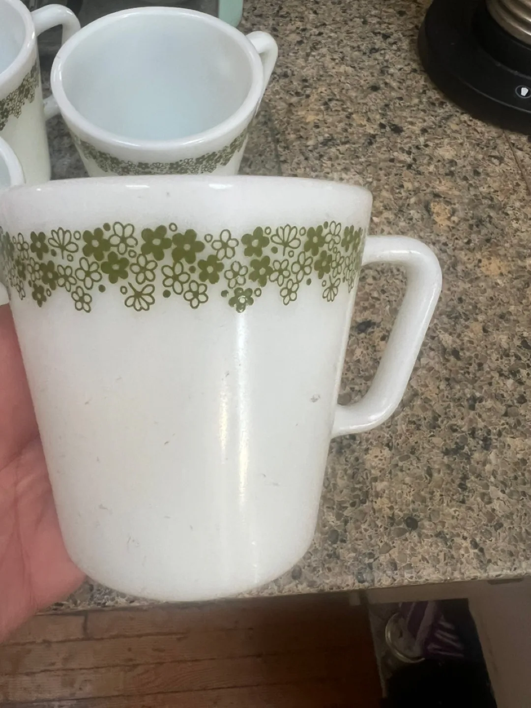 Vintage Pyrex Coffee Mugs, Set of 6 image indicator(2)