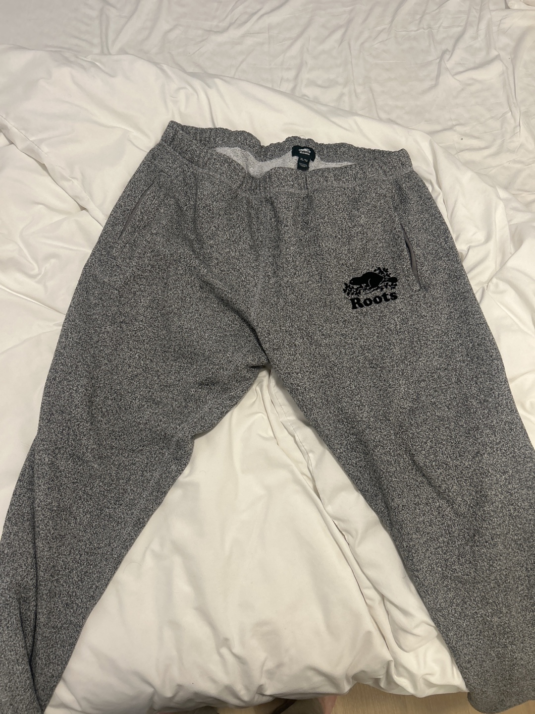 Roots Grey sweatpants XL