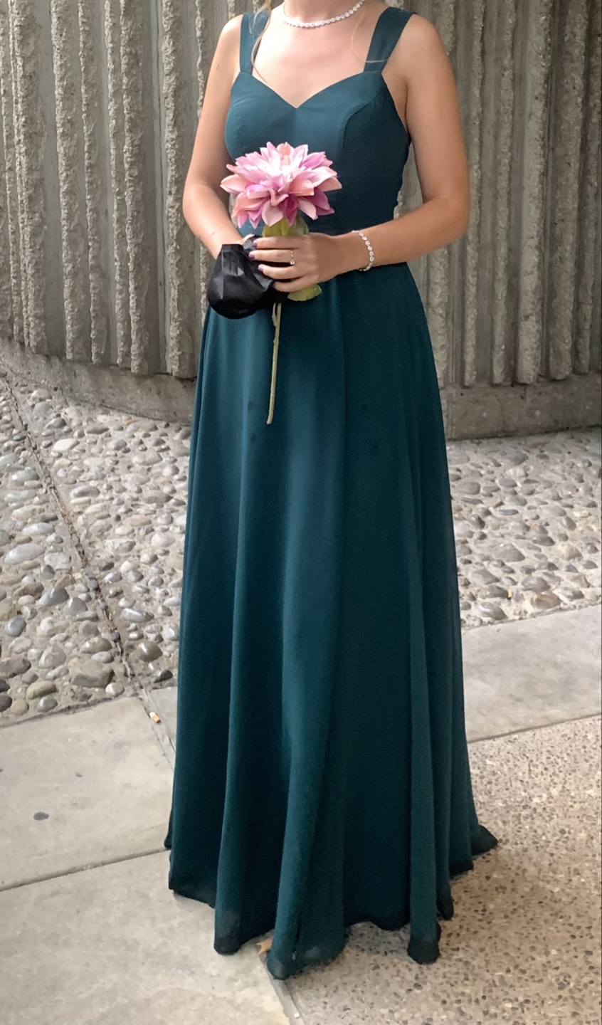 Azazie Emerald Green Maxi Dress - photo 2