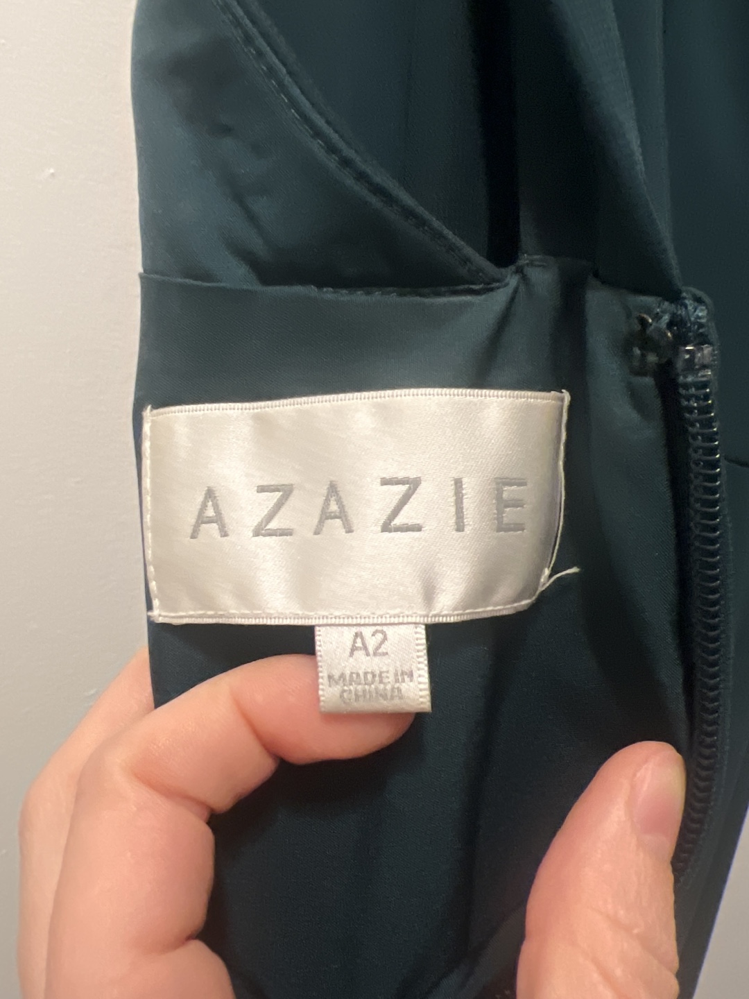 Azazie Emerald Green Maxi Dress - photo 3