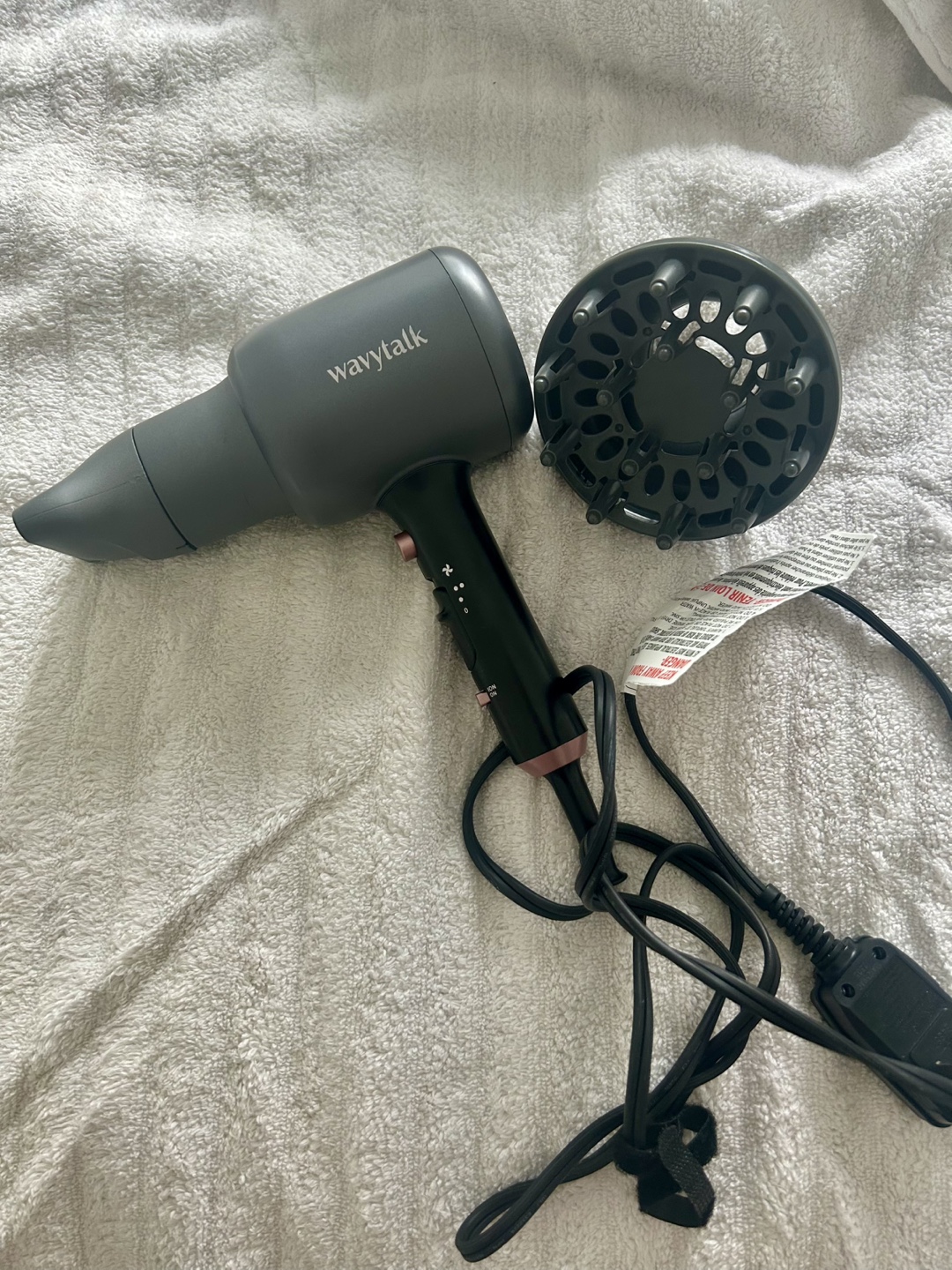 WavyTalk Hair Dryer with Diffuser