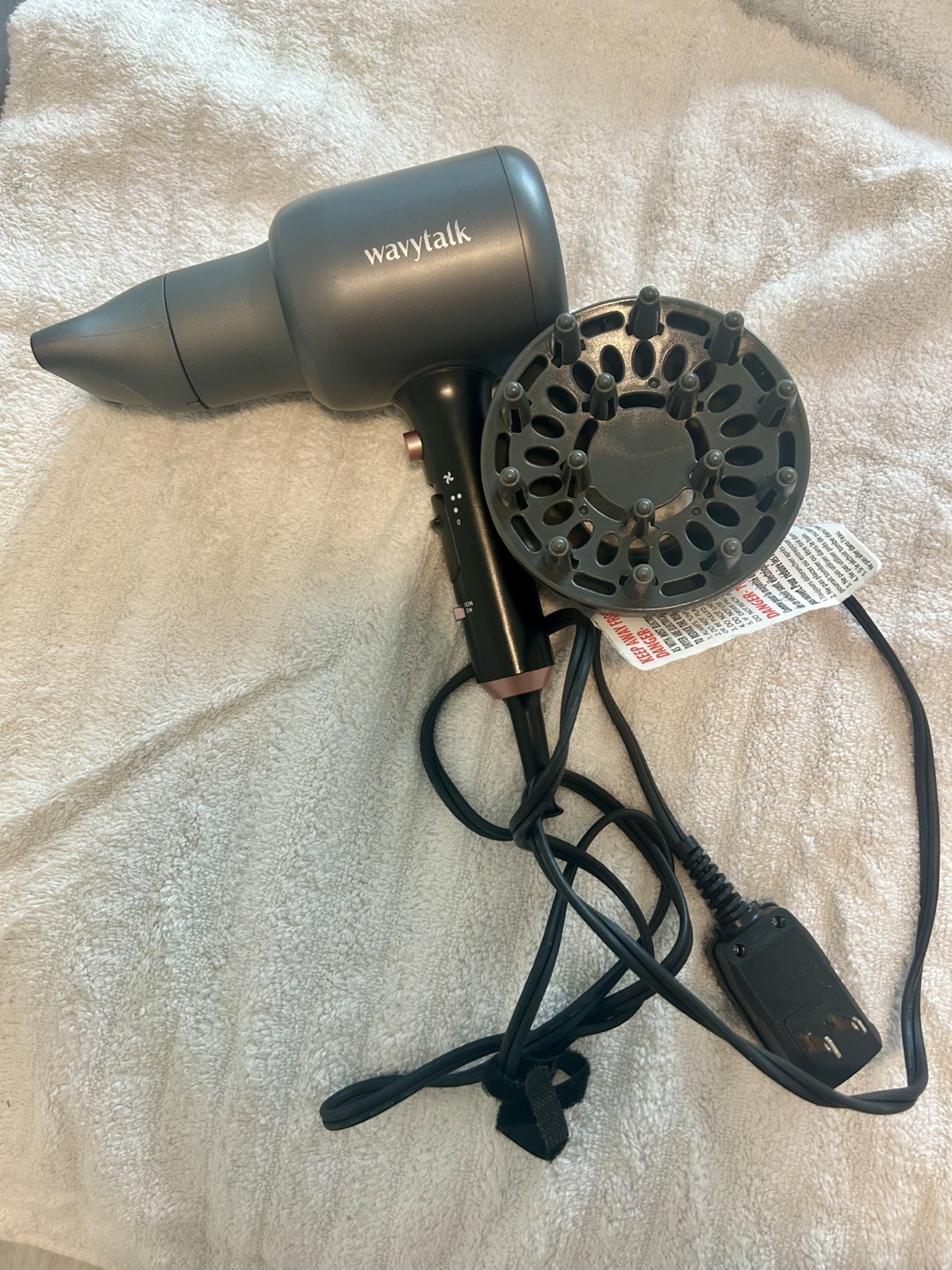 WavyTalk Hair Dryer with Diffuser - photo 2