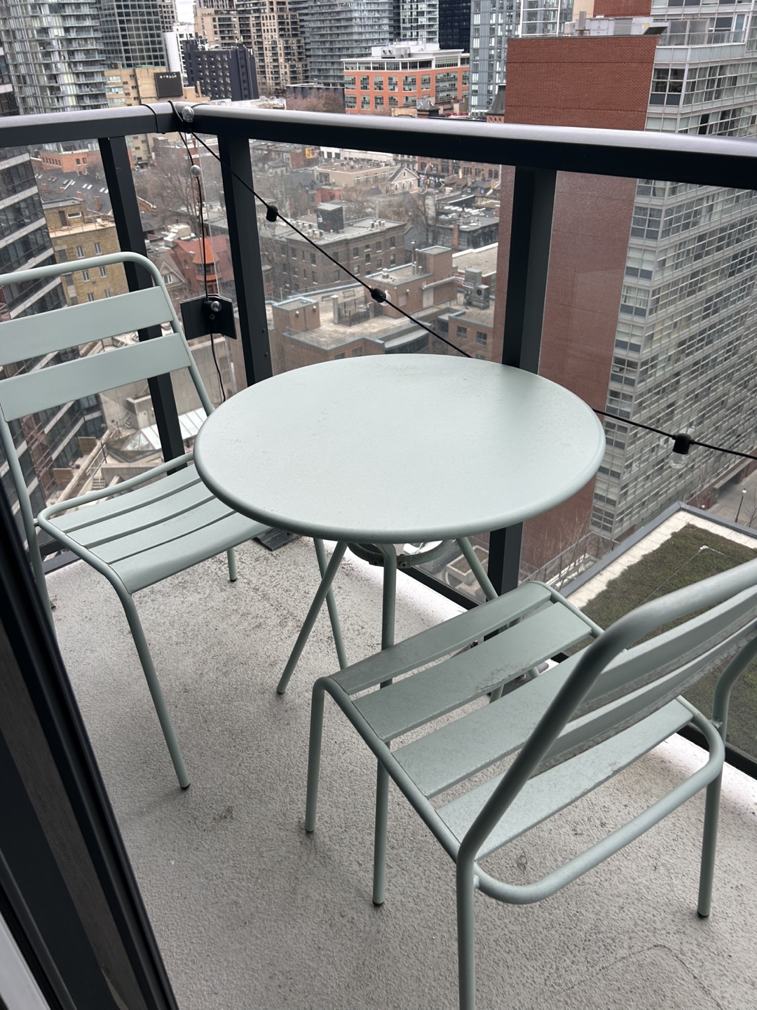 Balcony Set - Table and Two Chairs - photo 3
