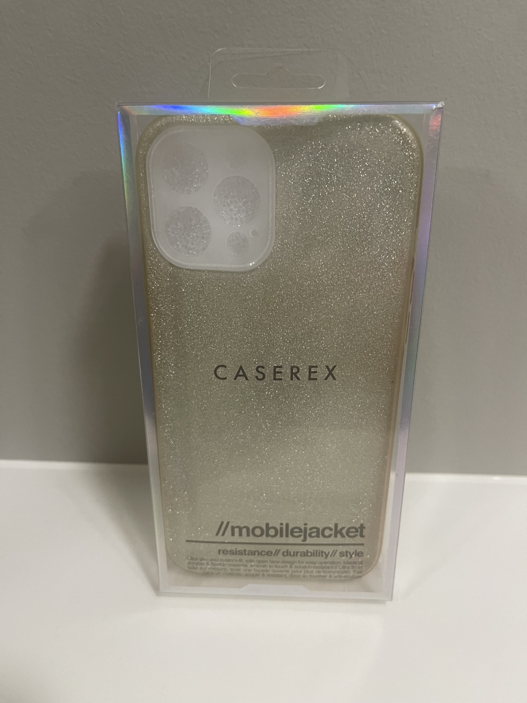 REDUCED-CASEREX Mobilejacket iPhone 12/12 Pro Glitter Phone Case - photo 5