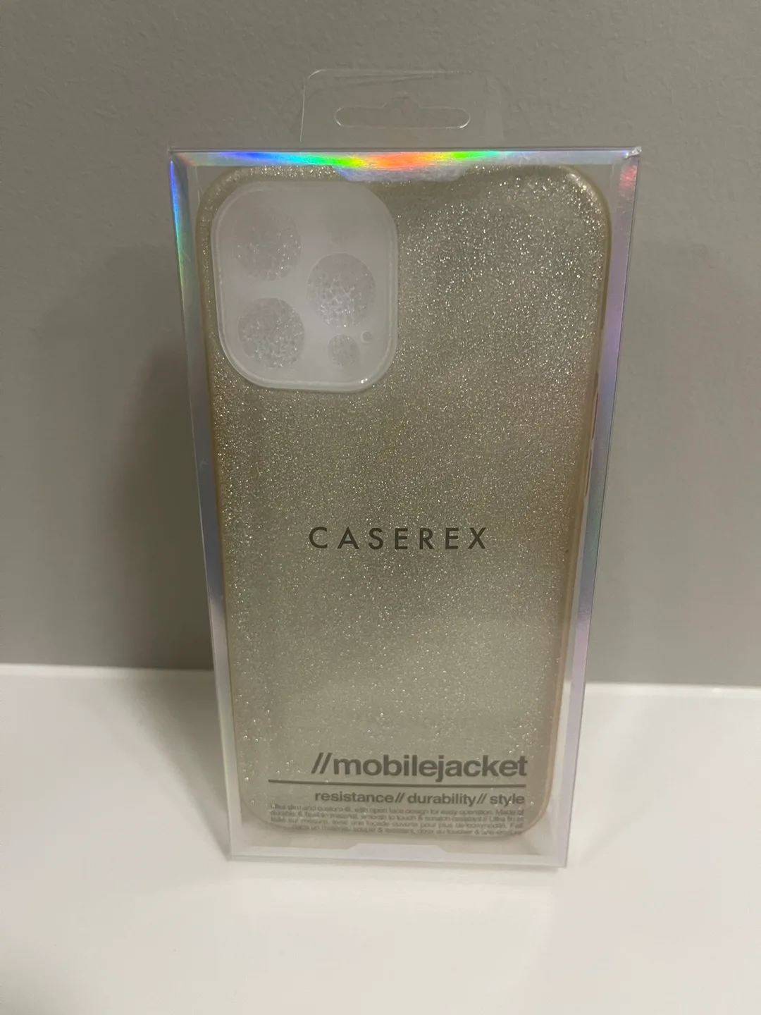 REDUCED-CASEREX Mobilejacket iPhone 12/12 Pro Glitter Phone Case image indicator(5)