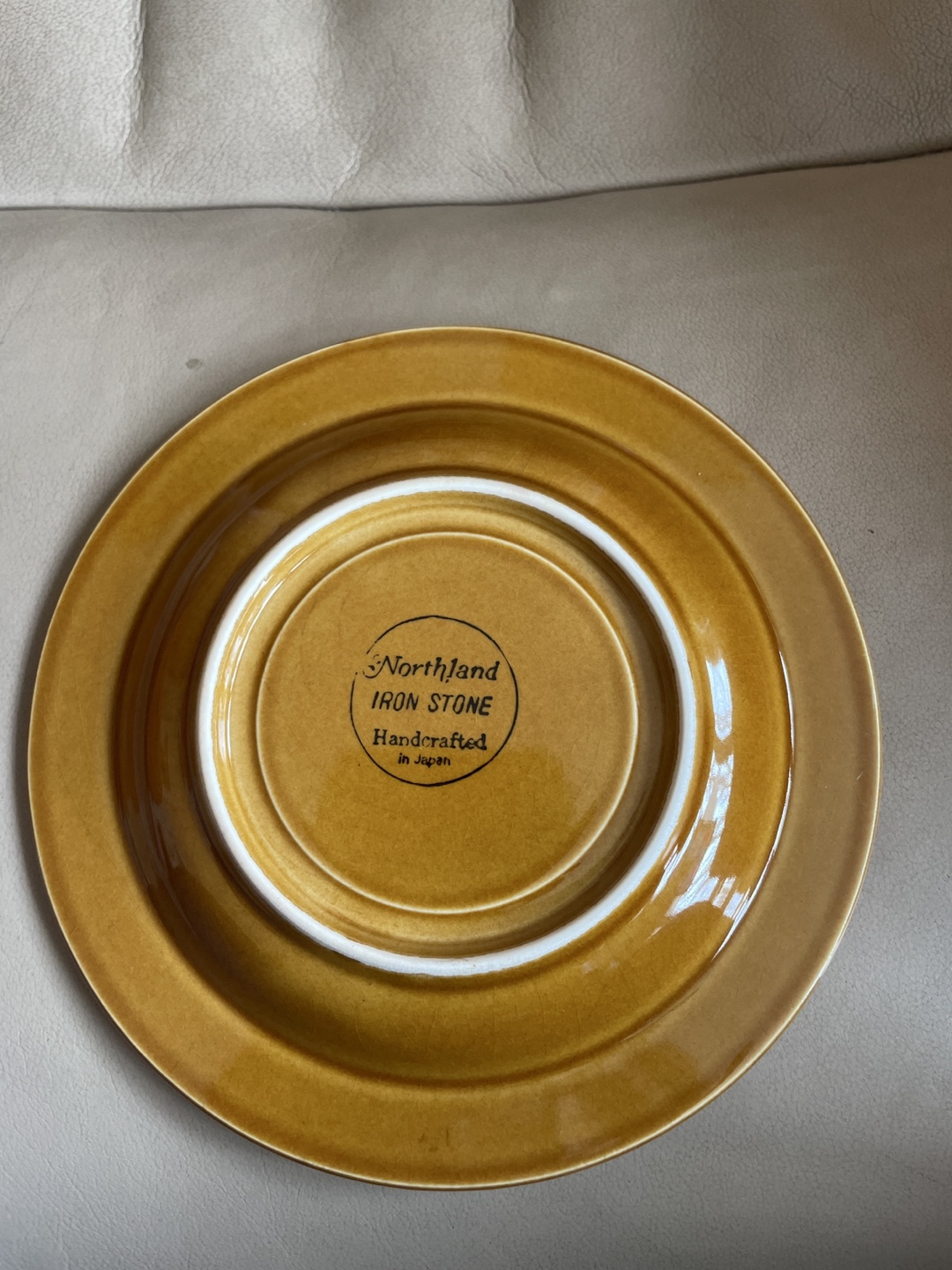 Vintage Northland Iron Stone Plates Set of 8 - photo 2