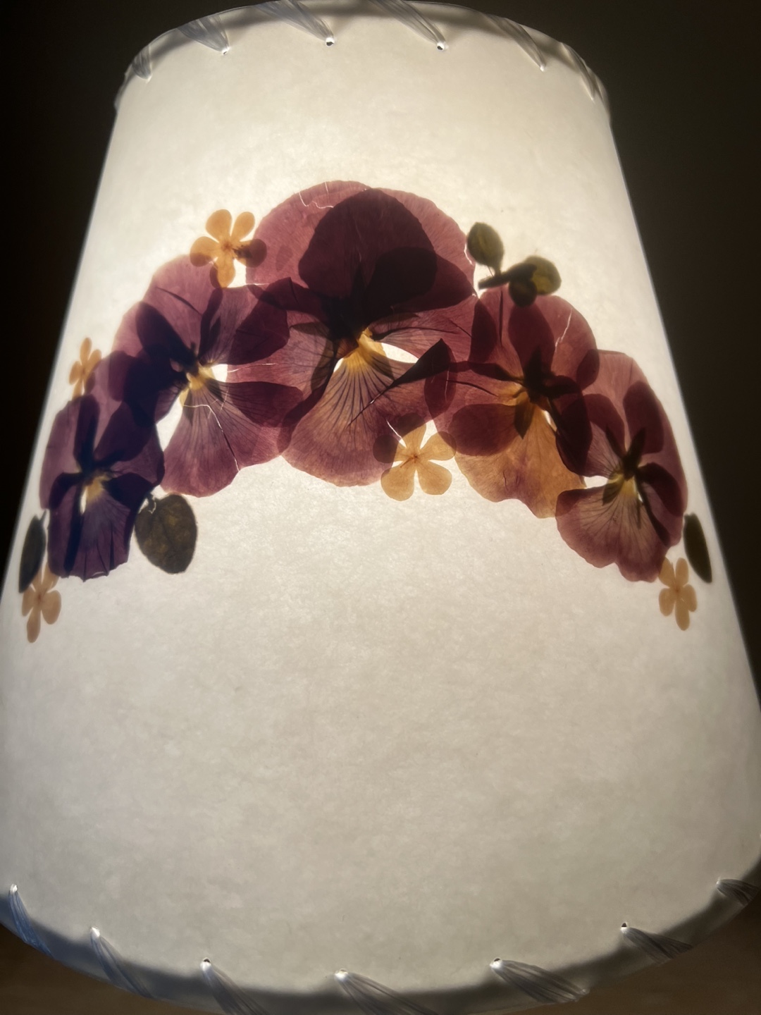 Vintage Pinwheel Crystal Table Lamp - photo 3