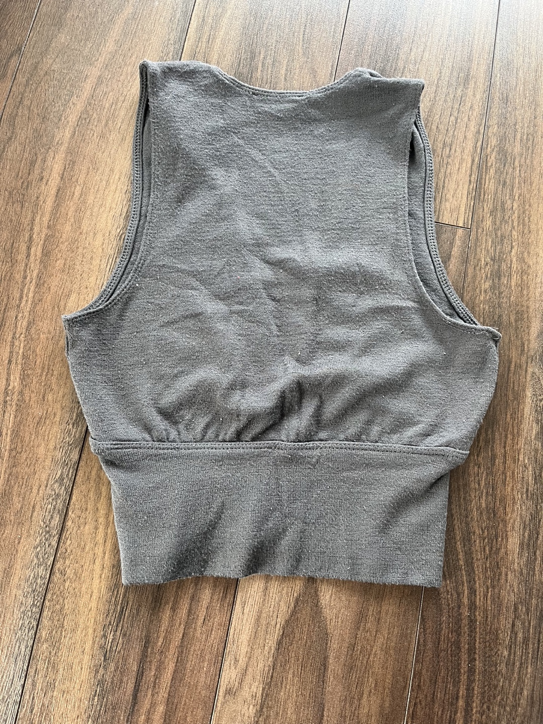 Wilfred Free XXS Grey Sleeveless Crop Top - photo 3