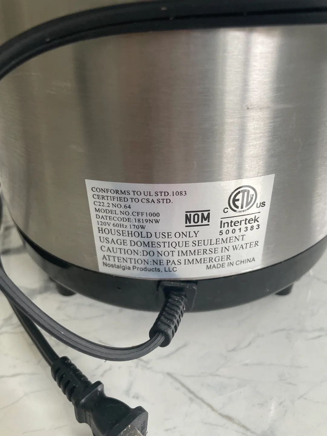 Nostalgia Chocolate Fountain image indicator(3)