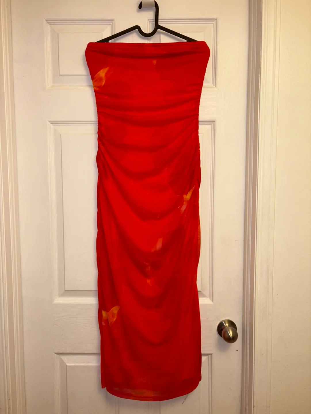 New Summer Bodycon Strapless Tube Top dress + strap  sz:M image indicator(3)