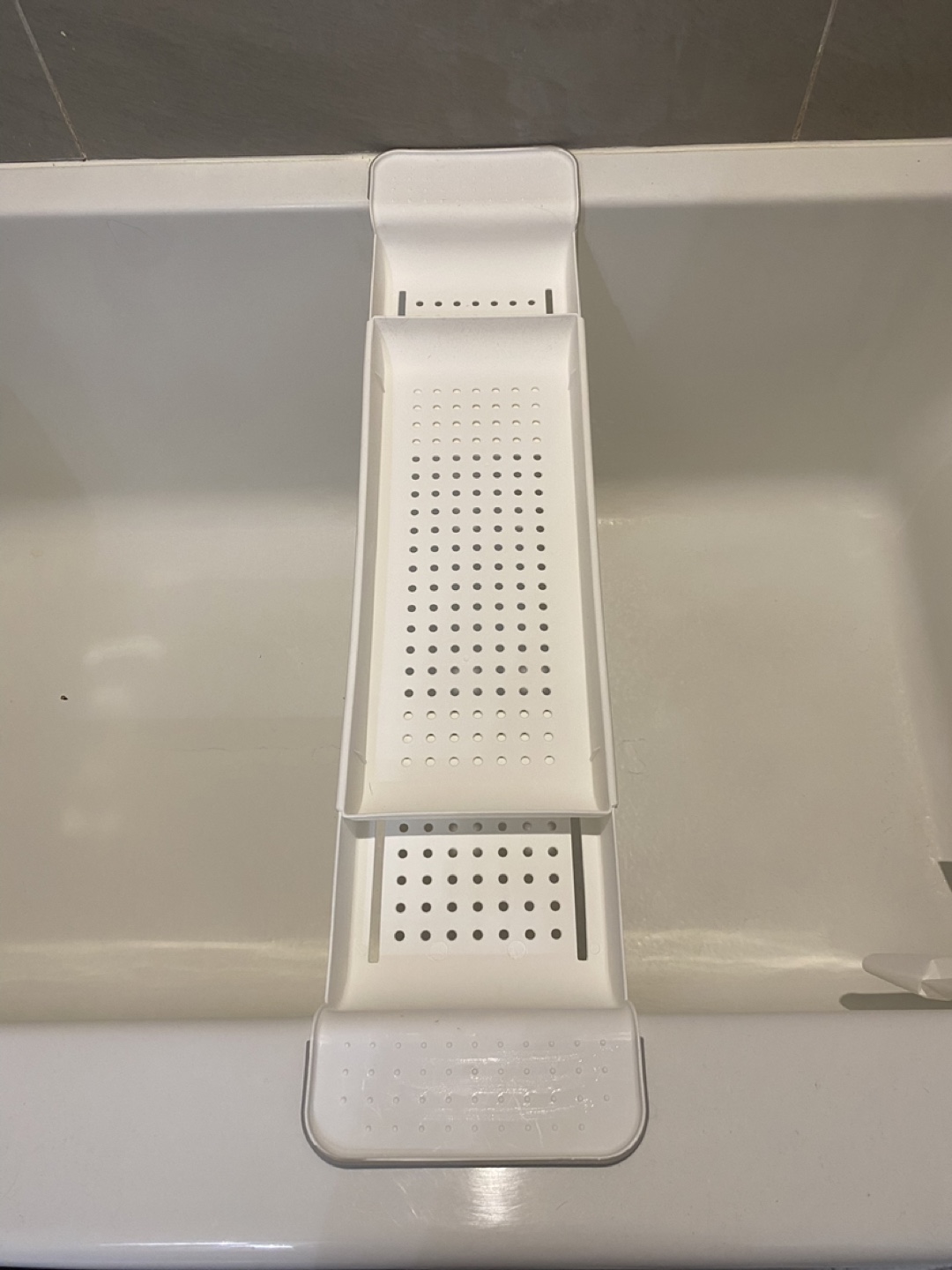Adjustable Bath Caddy Tray