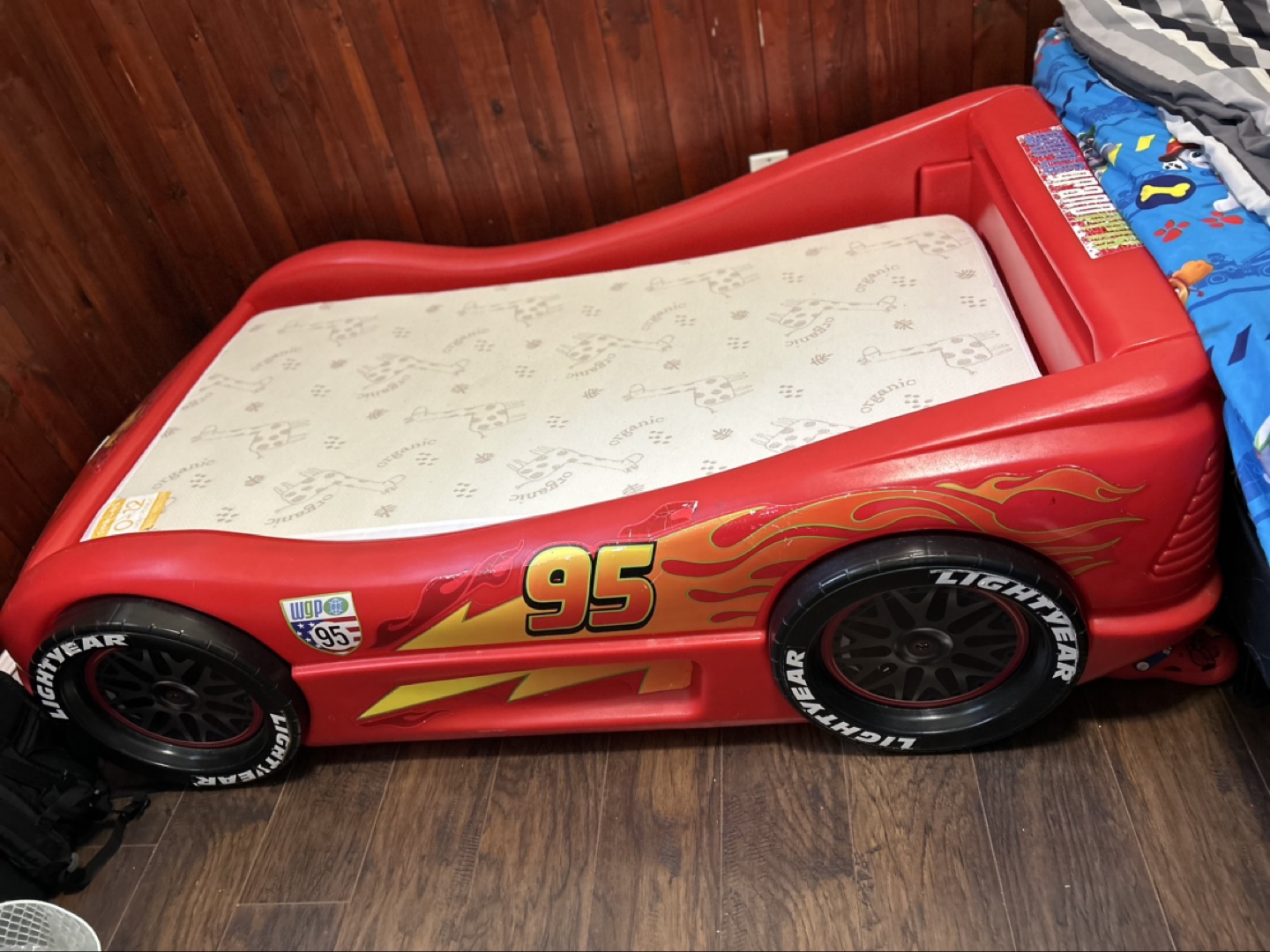 Cars Toddler Bed with Mattress - photo 4